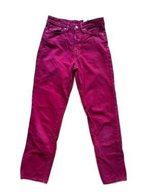 &Denim Vintage Fit High Waist Jeans